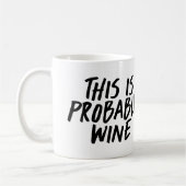 これはおそらくワインのコーヒー・マグです コーヒーマグカップ (左)