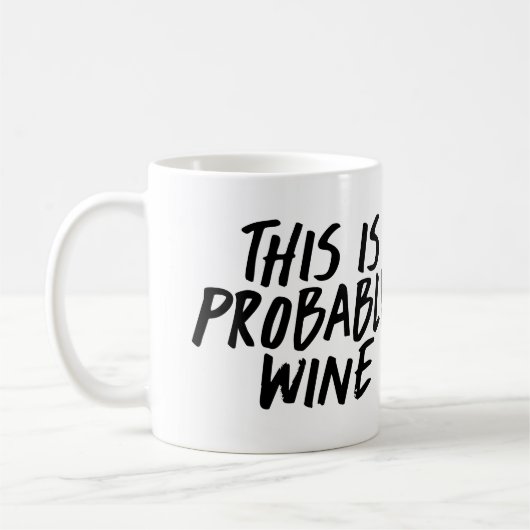 これはおそらくワインのコーヒー・マグです コーヒーマグカップ (左)
