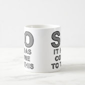 これはこ来のおもしろマグカップ コーヒーマグカップ (中央)