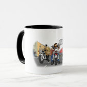これはどのようなオートバイの再結集ですか。 マグカップ (正面左)