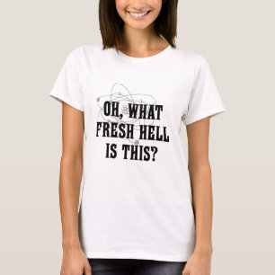 これはどんな新しい地獄ですか。 Tシャツ