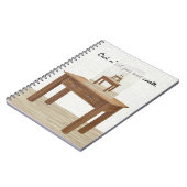 これはないカード螺線形ノートでありではない。 ノートブック (左側)