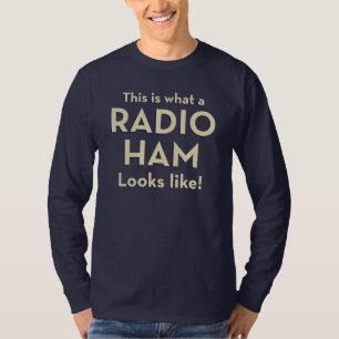 これはなんと無線のハムのように見えるかです! Tシャツ