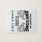 これはなんと素晴らしいバレーボール選手リチウムを見るかです ジグソーパズル (横)