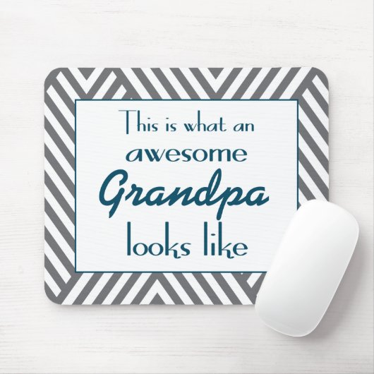 これはなんと素晴らしい祖父のように見えるかです マウスパッド (マウス)