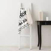 これはなんと素晴らしい祖父カスタムのように見えるかです シェルパブランケット (インサイチュ)