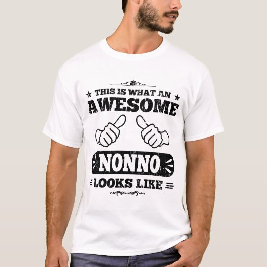 これはなんと素晴らしいNonnoのように見えるかです Tシャツ (正面)
