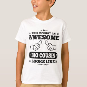 これはなんと素晴らしく大きいいとこのように見えるかです Tシャツ