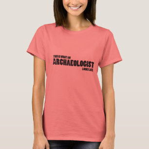 "これはなんと考古学者"球Tのように見えるかです Tシャツ