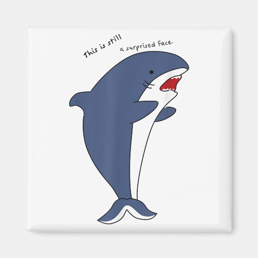 これはまだ驚くべき顔_2 マグネット (正面)