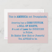 これはアメリカです ポストカード (正面/裏面)