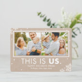 これはアメリカの祝日の写真カードです シーズンカード (スタンド正面)