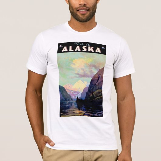 これはアラスカだ Tシャツ (正面)