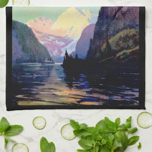 これはアラスカです キッチンタオル (折り畳み)