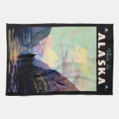 これはアラスカです キッチンタオル (横)