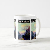 これはアラスカコーヒーマグだ コーヒーマグカップ (正面右)