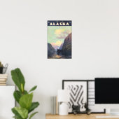 これはアラスカヴィンテージ旅行のポスター ポスター (ホームオフィス)