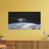 これはアーティストであるAのAを表す1/2sのコンセプト2 キャンバスプリント (インサイチュ (リビング))