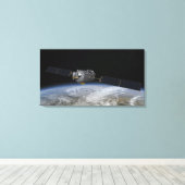 これはアーティストであるAのAを表す1/2sのコンセプト2 キャンバスプリント (インサイチュ (ウッドフロア))