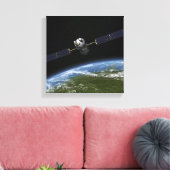 これはアーティストのAの三のコンセプトはマジで1/2sコンセプトである キャンバスプリント (インサイチュ (リビング))