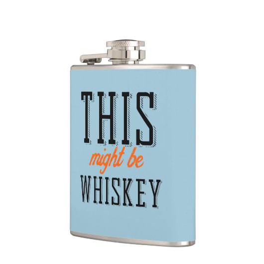これはウイスキーかもしれない フラスク (左)
