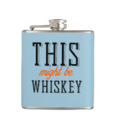これはウイスキーかもしれない フラスク (正面)