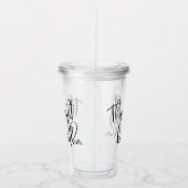 これはウォッカの飲み声かもおもしろいしれない アクリルタンブラー (右)