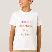 これはカオスではない Tシャツ (正面)