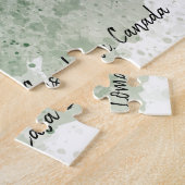 これはカナダのトロントのCasa Loma ジグソーパズル (側面)