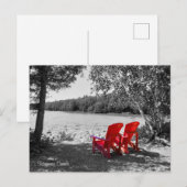 これはカナダのTobermoryはがき ポストカード (正面/裏面)