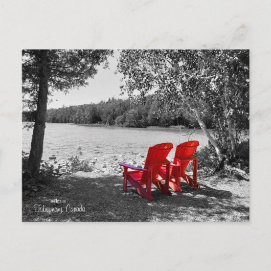 これはカナダのTobermoryはがき ポストカード (正面)