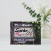 これはキャンベルCA、古いキャンベル看板はがき ポストカード (スタンド正面)