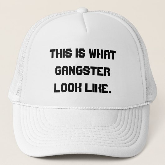 これはギャングの一見が好むものです キャップ (正面)