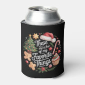 これはクリスマスの私のお気に入りのこと少し 缶クーラー (缶正面)