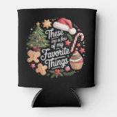 これはクリスマスの私のお気に入りのこと少し 缶クーラー (正面)