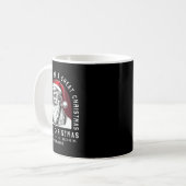 これはクリスマス素晴らし切り株だ コーヒーマグカップ (正面左)