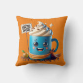 これはコーヒーの仕事だ! クッション (裏面)