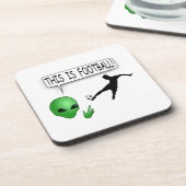 これはサッカーだ コースター (左側)