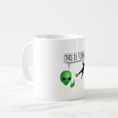 これはサッカーだ コーヒーマグカップ (正面左)