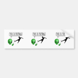 これはサッカーだ バンパーステッカー
