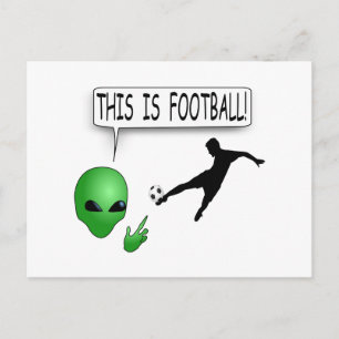 これはサッカーだ ポストカード