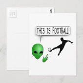 これはサッカーだ ポストカード (正面/裏面)