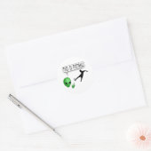 これはサッカーだ ラウンドシール (封筒)