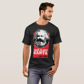 これはサンタではない – これはカールだ Tシャツ (正面フル)