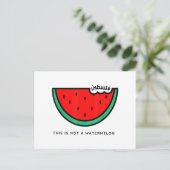 「これはスイカじゃない」パレスティナコレクション シーズンポストカード (スタンド正面)