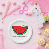 「これはスイカじゃない」パレスティナコレクション ペーパープレート (パーティー)