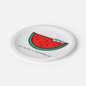 「これはスイカじゃない」パレスティナコレクション ペーパープレート (アングル)
