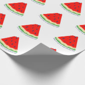 これはスイカじゃない ラッピングペーパー (角)
