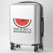 これはスイカではない – パレスティナスイカ シール (スーツケース)