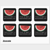 これはスイカではない – パレスティナスイカ スクエアシール (シート)